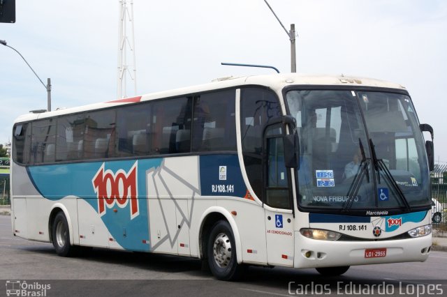 Auto Viação 1001 RJ 108.141 na cidade de Niterói, Rio de Janeiro, Brasil, por Carlos Eduardo Lopes. Número da foto: #944847.