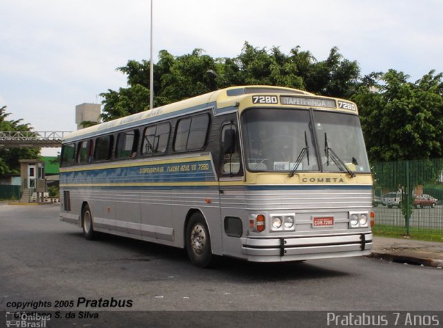 Viação Cometa 7280 na cidade de São Paulo, São Paulo, Brasil, por Cristiano Soares da Silva. ID da foto: 945005.