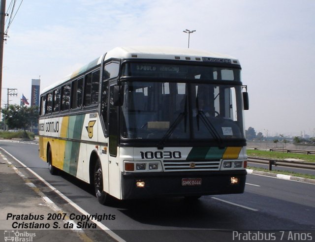 Empresa Gontijo de Transportes 10030 na cidade de São Paulo, São Paulo, Brasil, por Cristiano Soares da Silva. ID da foto: 945035.