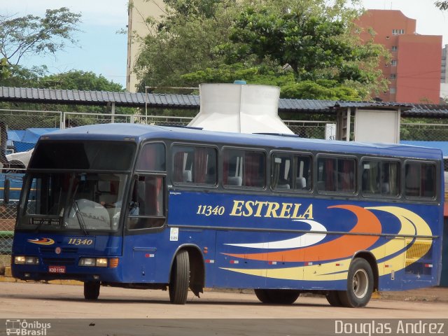 Viação Estrela 11340 na cidade de Goiânia, Goiás, Brasil, por Douglas Andrez. Número da foto: #944481.