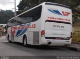 Viação Teresópolis RJ 203.014 na cidade de Nova Friburgo, Rio de Janeiro, Brasil, por Brenno Gonçalves. Número da foto: #:id.
