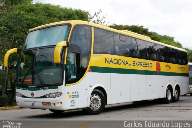 Nacional Expresso 52709 na cidade de São Paulo, São Paulo, Brasil, por Carlos Eduardo Lopes. ID da foto: 892112.