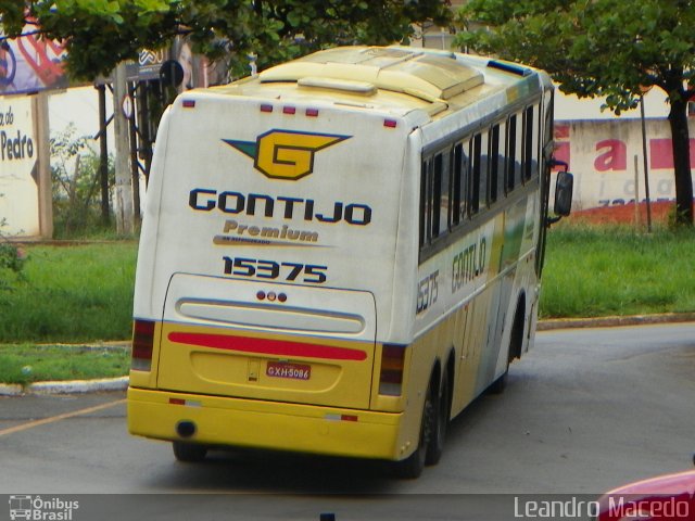 Empresa Gontijo de Transportes 15375 na cidade de Montes Claros, Minas Gerais, Brasil, por Leandro Macedo. ID da foto: 890410.