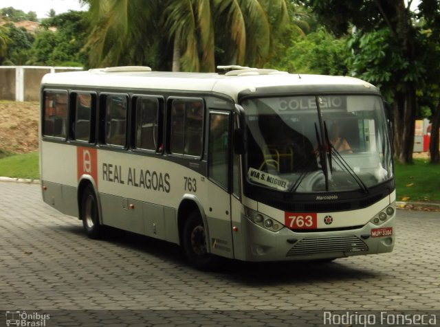 Real Alagoas de Viação 763 na cidade de Maceió, Alagoas, Brasil, por Rodrigo Fonseca. Número da foto: #890188.
