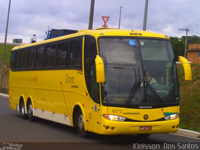 Viação Itapemirim 8073 na cidade de Belo Horizonte, Minas Gerais, Brasil, por Kleisson  dos Santos. Número da foto: #891745.