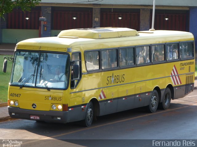 Viação Itapemirim 40147 na cidade de Ribeirão Preto, São Paulo, Brasil, por Fernando Reis. Número da foto: #890313.