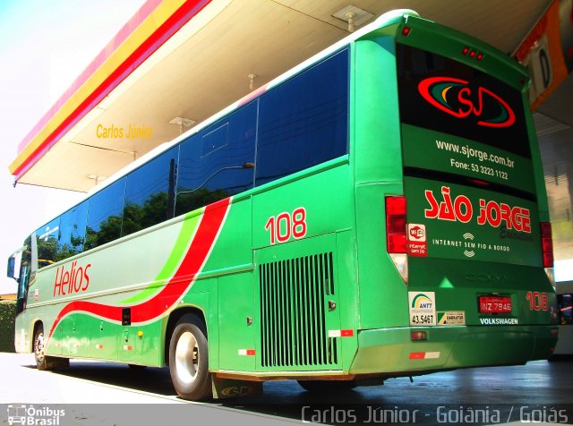 Helios Coletivos e Cargas 108 na cidade de Goiânia, Goiás, Brasil, por Carlos Júnior. Número da foto: #894250.