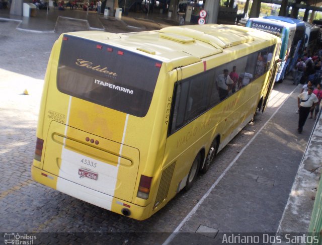 Viação Itapemirim 45335 na cidade de Fortaleza, Ceará, Brasil, por Adriano dos Santos. Número da foto: #892644.