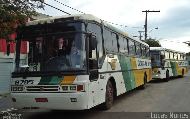 Empresa Gontijo de Transportes 8785 na cidade de Belo Horizonte, Minas Gerais, Brasil, por Lucas Nunes. ID da foto: 893829.