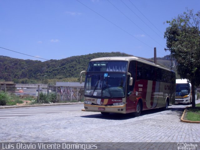 Transportes Única Petrópolis RJ 163.060 na cidade de Juiz de Fora, Minas Gerais, Brasil, por Luis Otávio Vicente Domingues. Número da foto: #893217.