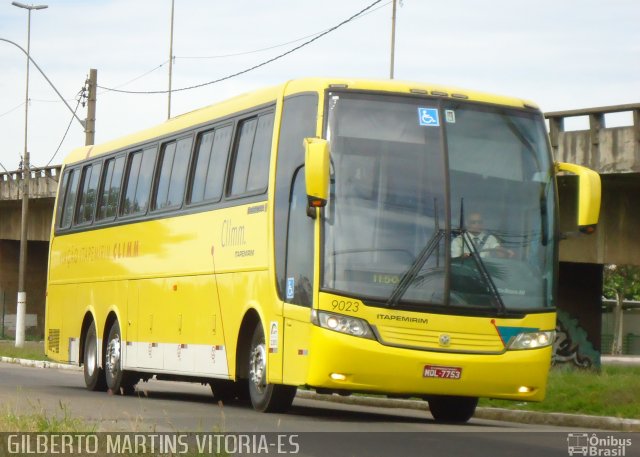 Viação Itapemirim 9023 na cidade de Vitória, Espírito Santo, Brasil, por Gilberto Martins. Número da foto: #895478.