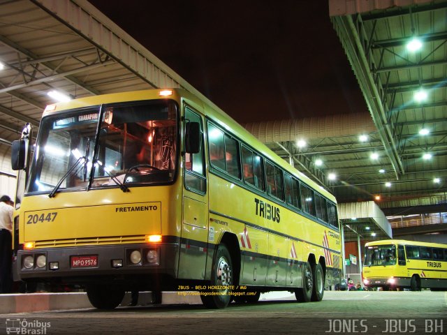 Viação Itapemirim 20447 na cidade de Belo Horizonte, Minas Gerais, Brasil, por Jones Bh. ID da foto: 897122.