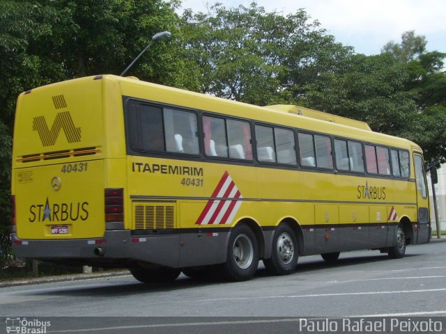 Viação Itapemirim 40431 na cidade de São José dos Campos, São Paulo, Brasil, por Paulo Rafael Peixoto. Número da foto: #896734.