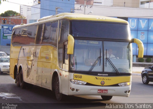 Viação Nordeste 1050 na cidade de Fortaleza, Ceará, Brasil, por Adriano dos Santos. Número da foto: #900307.