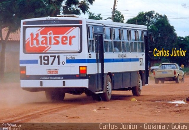 Rápido Araguaia 1971-0 na cidade de Aparecida de Goiânia, Goiás, Brasil, por Carlos Júnior. ID da foto: 902096.