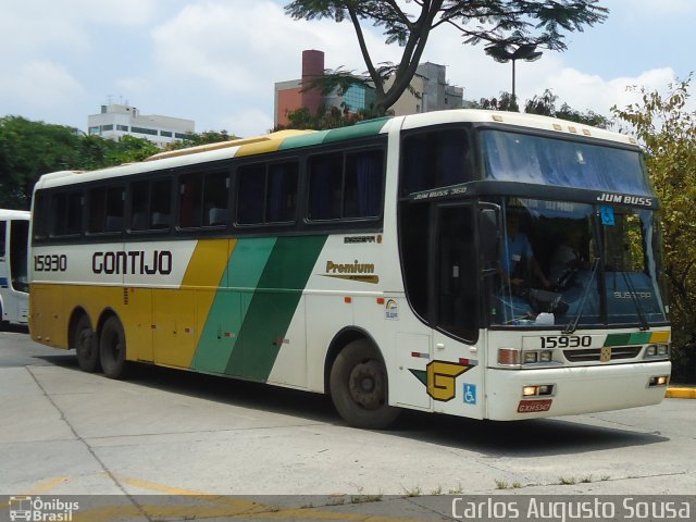 Empresa Gontijo de Transportes 15935 na cidade de São Paulo, São Paulo, Brasil, por Carlos Augusto Sousa. ID da foto: 902158.