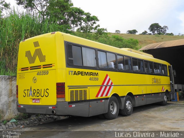Viação Itapemirim 40359 na cidade de Muriaé, Minas Gerais, Brasil, por Lucas Oliveira. Número da foto: #900664.