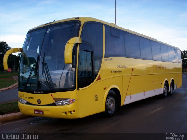 Viação Itapemirim 5519 na cidade de Brasília, Distrito Federal, Brasil, por Clébio Júnior. Número da foto: #901209.