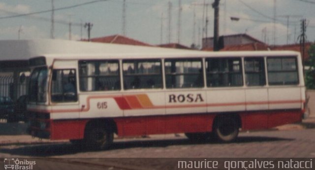 Rosa Turismo 615 na cidade de Tatuí, São Paulo, Brasil, por Maurice  Gonçalves Natacci. Número da foto: #946762.