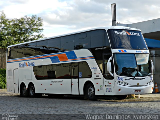 VUSC - Viação União Santa Cruz 2250 na cidade de Joinville, Santa Catarina, Brasil, por Wagner Domingos Ivanesken. ID da foto: 947846.