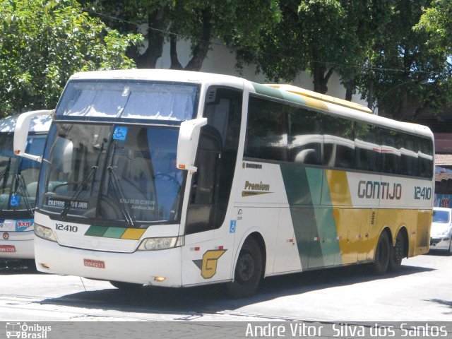 Empresa Gontijo de Transportes 12410 na cidade de Rio de Janeiro, Rio de Janeiro, Brasil, por André Vitor  Silva dos Santos. Número da foto: #946673.