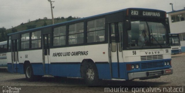 Rápido Campinas 58 na cidade de Campinas, São Paulo, Brasil, por Maurice  Gonçalves Natacci. ID da foto: 946767.