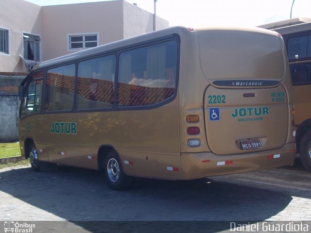 Jotur - Auto Ônibus e Turismo Josefense 2202 na cidade de Palhoça, Santa Catarina, Brasil, por Daniel Guardiola. Número da foto: #947804.