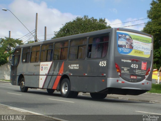 Viação Imigrantes 453 na cidade de São Bernardo do Campo, São Paulo, Brasil, por Luis Nunez. Número da foto: #946938.