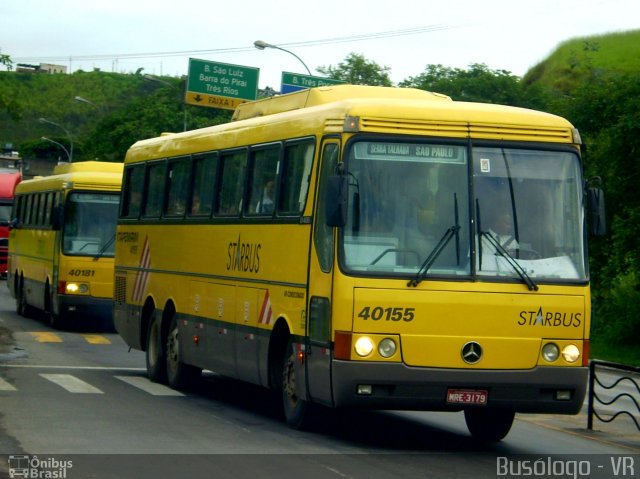 Viação Itapemirim 40155 na cidade de Volta Redonda, Rio de Janeiro, Brasil, por Glauco Oliveira. ID da foto: 946666.