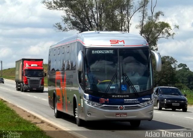 Transporte Coletivo Santa Maria 285 na cidade de Betim, Minas Gerais, Brasil, por Adão Raimundo Marcelino. ID da foto: 947722.