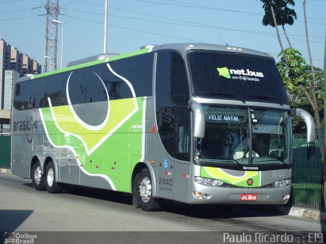 Brasil Sul Linhas Rodoviárias 2440 na cidade de São Paulo, São Paulo, Brasil, por Paulo Ricardo. ID da foto: 947116.