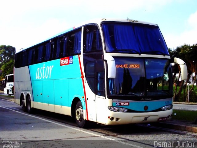 Empresa de Ônibus Nossa Senhora da Penha 5291 na cidade de Curitiba, Paraná, Brasil, por Osmar Junior. ID da foto: 964711.