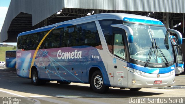 Viação Cometa 10243 na cidade de Praia Grande, São Paulo, Brasil, por Daniel Santos Sardi. Número da foto: #964632.