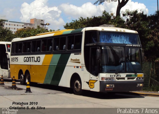 Empresa Gontijo de Transportes 11375 na cidade de São Paulo, São Paulo, Brasil, por Cristiano Soares da Silva. ID da foto: 967564.