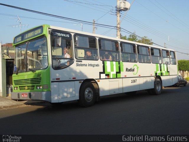 VINCO - Viação Noivacolinense 1087 na cidade de Piracicaba, São Paulo, Brasil, por Gabriel Ramos Gomes. Número da foto: #966030.