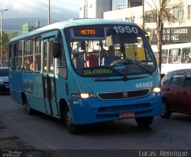 Viação Cruzeiro > Viação Sidon 46003 na cidade de Contagem, Minas Gerais, Brasil, por Lucas Henrique . Número da foto: #966520.