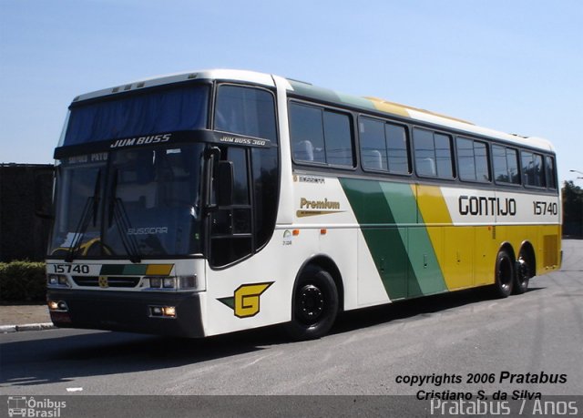 Empresa Gontijo de Transportes 15740 na cidade de São Paulo, São Paulo, Brasil, por Cristiano Soares da Silva. Número da foto: #967574.