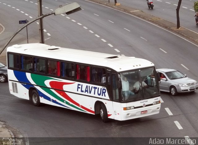 FLAVTUR - Siqueira Transportes e Turismo 14000 na cidade de Belo Horizonte, Minas Gerais, Brasil, por Adão Raimundo Marcelino. ID da foto: 967578.