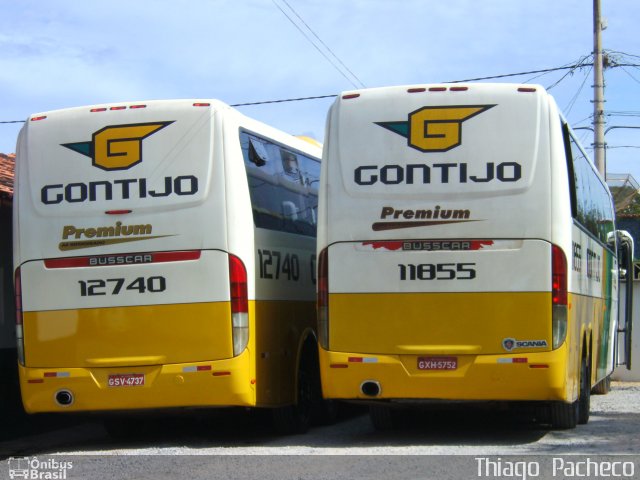 Empresa Gontijo de Transportes CARROS 12740 E 11855 na cidade de Januária, Minas Gerais, Brasil, por Thiago  Pacheco. Número da foto: #967543.