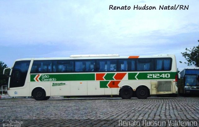 Cia. São Geraldo de Viação 21240 na cidade de Natal, Rio Grande do Norte, Brasil, por Renato Hudson Valdevino. Número da foto: #966920.