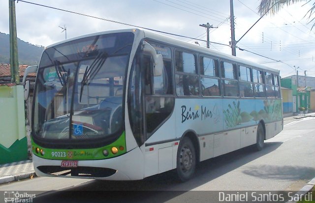 Viação Beira Mar de Mongaguá 90223 na cidade de Mongaguá, São Paulo, Brasil, por Daniel Santos Sardi. Número da foto: #968238.
