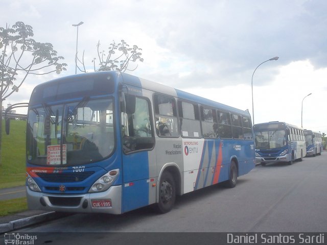 Viação Piracicabana 7007 na cidade de Praia Grande, São Paulo, Brasil, por Daniel Santos Sardi. ID da foto: 968448.