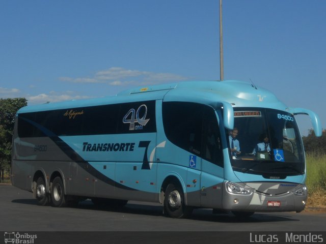 Transnorte - Transporte e Turismo Norte de Minas 84600 na cidade de Montes Claros, Minas Gerais, Brasil, por Lucas  Mendes. Número da foto: #969801.