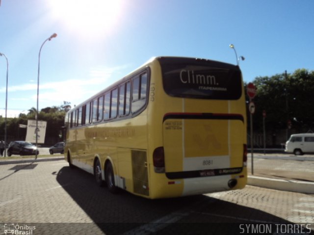 Viação Itapemirim 8081 na cidade de Belo Horizonte, Minas Gerais, Brasil, por Symon Torres. ID da foto: 970128.