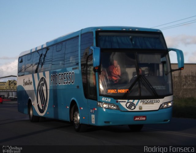 Auto Viação Progresso 6128 na cidade de Maceió, Alagoas, Brasil, por Rodrigo Fonseca. Número da foto: #971338.