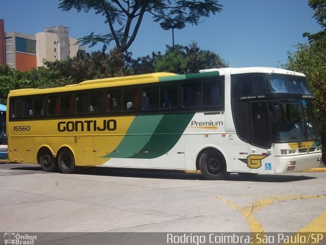 Empresa Gontijo de Transportes 15560 na cidade de São Paulo, São Paulo, Brasil, por Rodrigo Coimbra. ID da foto: 970041.