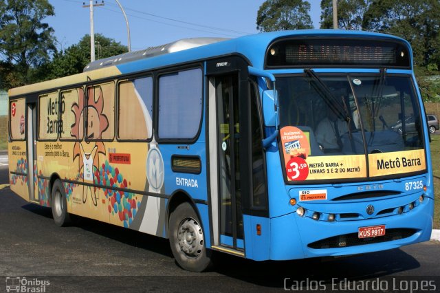 Expresso Pégaso 87325 na cidade de Rio de Janeiro, Rio de Janeiro, Brasil, por Carlos Eduardo Lopes. Número da foto: #970143.