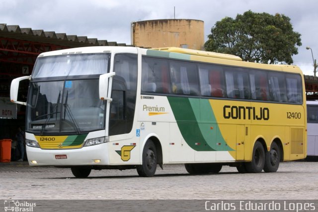 Empresa Gontijo de Transportes 12400 na cidade de Vitória da Conquista, Bahia, Brasil, por Carlos Eduardo Lopes. Número da foto: #973306.