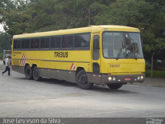 Viação Itapemirim 24203 na cidade de São José dos Campos, São Paulo, Brasil, por José Geyvson da Silva. ID da foto: 972510.