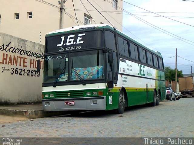 JGE Turismo 2380 na cidade de Januária, Minas Gerais, Brasil, por Thiago  Pacheco. Número da foto: #972084.